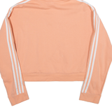 ADIDAS Womens Pink Hoodie UK 18