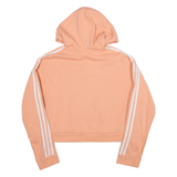 ADIDAS Womens Pink Hoodie UK 18