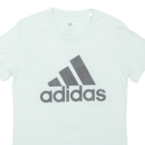 ADIDAS Womens T-Shirt Green S