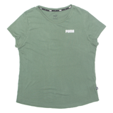 PUMA Womens T-Shirt Green M