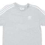 ADIDAS Womens T-Shirt Grey UK 6
