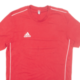 ADIDAS Mens T-Shirt Red M