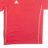 ADIDAS Mens T-Shirt Red M