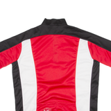 Cycling Mens Jersey Red 1/2 Zip L