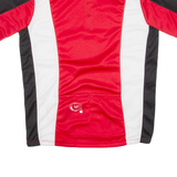 Cycling Mens Jersey Red 1/2 Zip L