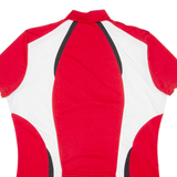 GONSO Cycling Womens Jersey Red 1/2 Zip UK 18
