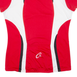 GONSO Cycling Womens Jersey Red 1/2 Zip UK 18