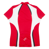 GONSO Cycling Womens Jersey Red 1/2 Zip UK 18
