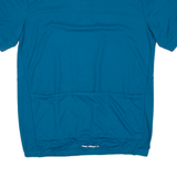 MUDDYFOX Cycling Mens Jersey Blue 1/4 Zip XL