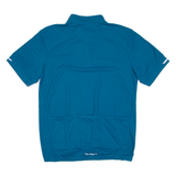 MUDDYFOX Cycling Mens Jersey Blue 1/4 Zip XL