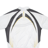 Cycling Mens Jersey White 1/4 Zip L