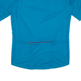 Cycling Mens Jersey Blue 1/2 Zip M