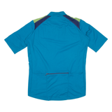 Cycling Mens Jersey Blue 1/2 Zip M