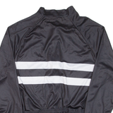 Cycling Mens Jersey Black Long Sleeve Full Zip M