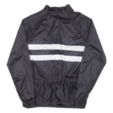 Cycling Mens Jersey Black Long Sleeve Full Zip M