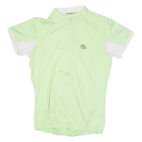 STOKE PRO Cycling Womens Jersey Green 1/2 Zip S