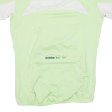 STOKE PRO Cycling Womens Jersey Green 1/2 Zip S