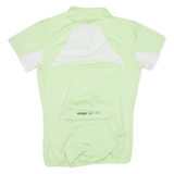 STOKE PRO Cycling Womens Jersey Green 1/2 Zip S