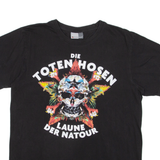 Skull Mens T-Shirt Black L