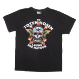 Skull Mens T-Shirt Black L
