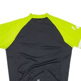 Cycling Mens Jersey Green 1/2 Zip L