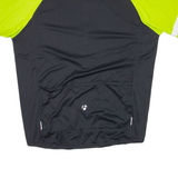 Cycling Mens Jersey Green 1/2 Zip L