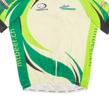 Cycling Mens Jersey Green Full Zip L