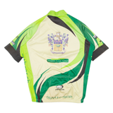 Cycling Mens Jersey Green Full Zip L