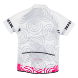 Cycling Womens Jersey White 1/4 Zip M