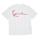KARL KANI Mens T-Shirt White XS