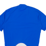 SKIN FIT Cycling Mens Jersey Blue 1/2 Zip L