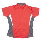 Cycling Womens Jersey Pink 1/2 Zip L