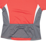 Cycling Womens Jersey Pink 1/2 Zip L