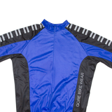Cycling Mens Jersey Blue 1/2 Zip XL