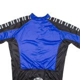 Cycling Mens Jersey Blue 1/2 Zip XL