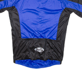 Cycling Mens Jersey Blue 1/2 Zip XL