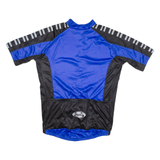 Cycling Mens Jersey Blue 1/2 Zip XL
