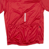 CRANE Cycling Mens Jersey Red Full Zip L