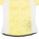 Cycling Womens Jersey Yellow 1/4 Zip L