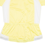 Cycling Womens Jersey Yellow 1/4 Zip L