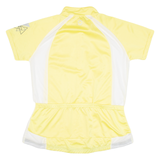 Cycling Womens Jersey Yellow 1/4 Zip L