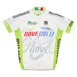 Cycling Mens Jersey Green Full Zip M