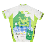 Cycling Mens Jersey Green Full Zip M