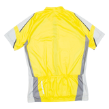Cycling Mens Jersey Yellow 1/2 Zip L