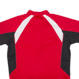 RACER Cycling Mens Jersey Red 1/2 Zip L