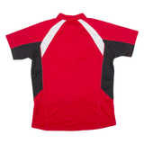 RACER Cycling Mens Jersey Red 1/2 Zip L