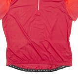 Cycling Mens Jersey Red 1/4 Zip XL