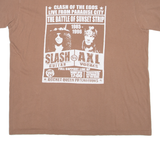 GILDAN Mens T-Shirt Brown L