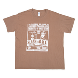 GILDAN Mens T-Shirt Brown L