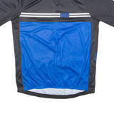 Cycling Mens Jersey Blue 1/2 Zip L